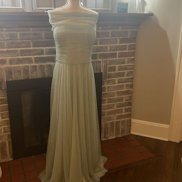 BHLDN - Jenny Yo Ryder Convertible Maxi Dress in Seaglass Green - Picture 8 of 10